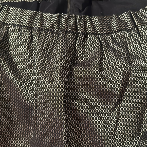 Madewell black and gold jacquard skirt - Picture 4 of 4